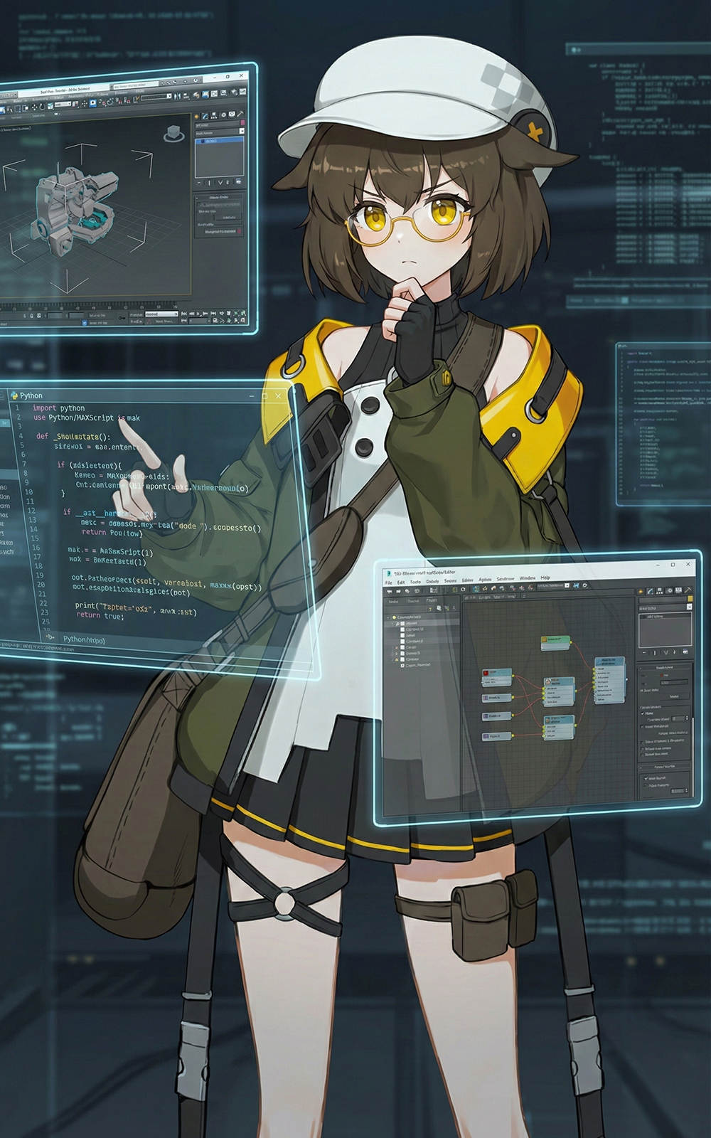 Mable - OtakuSolutions Developer Mascot