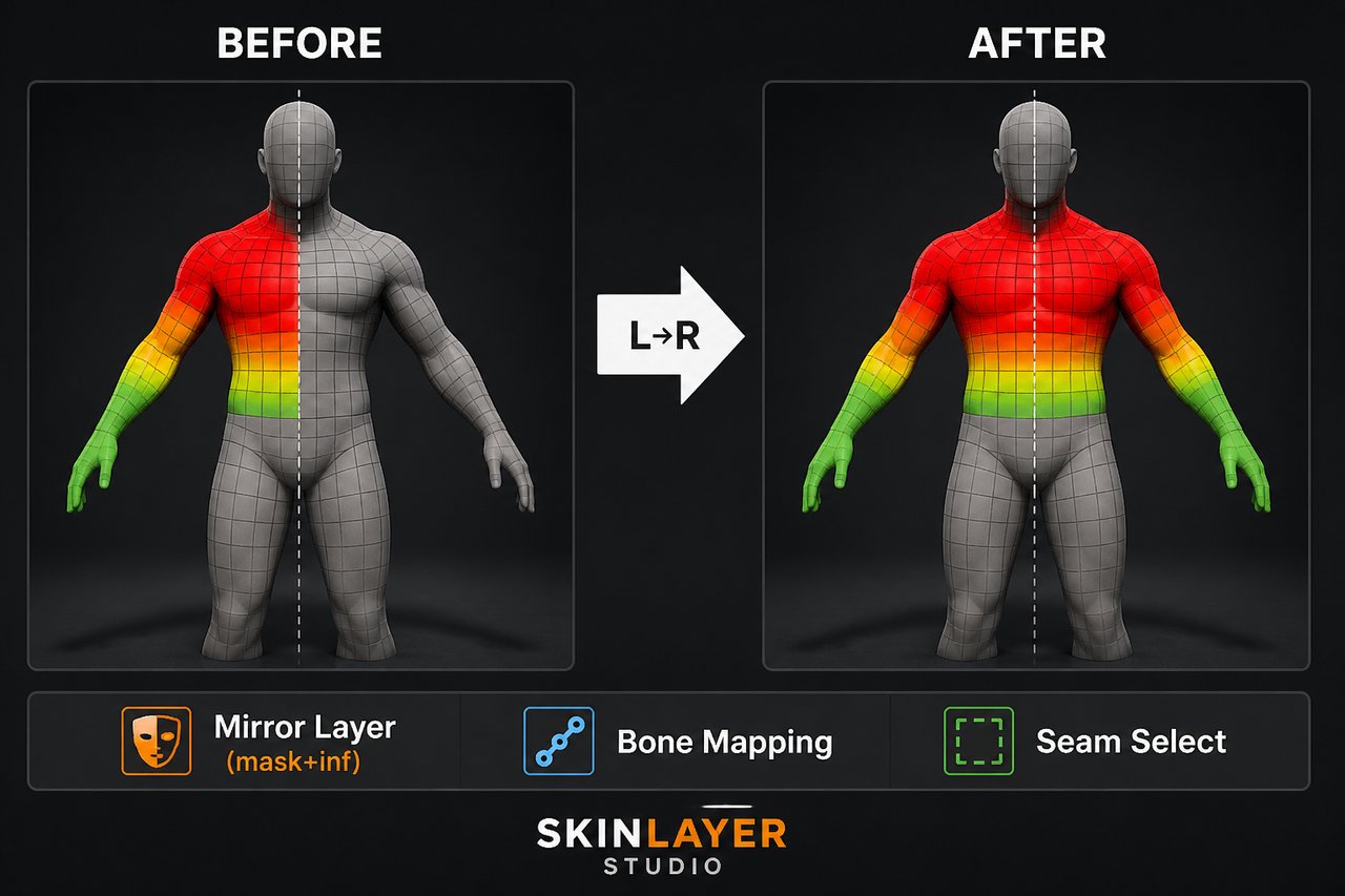 Mirror Layer (mask + inf)